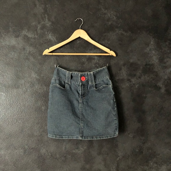 Stretch Denim Skirt - Picture 1 of 2